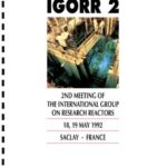 خرید و دانلود نسخه کامل کتاب Proceeding International Group on Research Reactor 2 (IGORR 1992)
