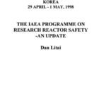 خرید و دانلود نسخه کامل کتاب Proceeding International Group on Research Reactor 6 (IGORR 1998)