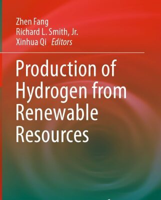 خرید و دانلود نسخه کامل کتاب Production of hydrogen from renewable resources.