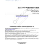 خرید و دانلود نسخه کامل کتاب QFE1040 Antenna Switch