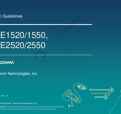 خرید و دانلود نسخه کامل کتاب QFE1520/1550, QFE2520/2550 Design Guidelines