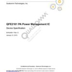 خرید و دانلود نسخه کامل کتاب QFE2101 PA Power Management IC Device Specification