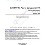 خرید و دانلود نسخه کامل کتاب QFE2101 PA Power Management IC Device Specification