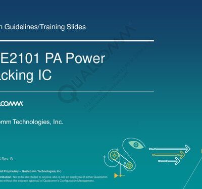 خرید و دانلود نسخه کامل کتاب QFE2101 PA Power Tracking IC