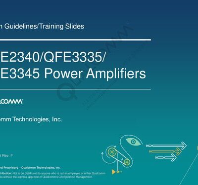 خرید و دانلود نسخه کامل کتاب QFE2340/QFE3335/QFE3345 Power Amplifiers