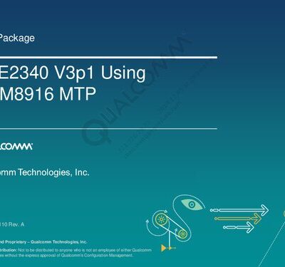 خرید و دانلود نسخه کامل کتاب QFE2340 V3p1 Using MSM8916 MTP