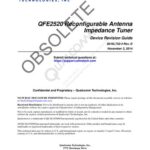 خرید و دانلود نسخه کامل کتاب QFE2520 Reconfigurable Antenna Impedance Tuner Device Revision Guide