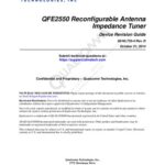 خرید و دانلود نسخه کامل کتاب QFE2550 Reconfigurable Antenna Impedance Tuner Device Revision Guide