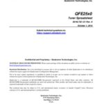 خرید و دانلود نسخه کامل کتاب QFE25x0 Tuner Spreadsheet