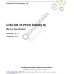 خرید و دانلود نسخه کامل کتاب QFE3100 PA Power Tracking IC Device Specification