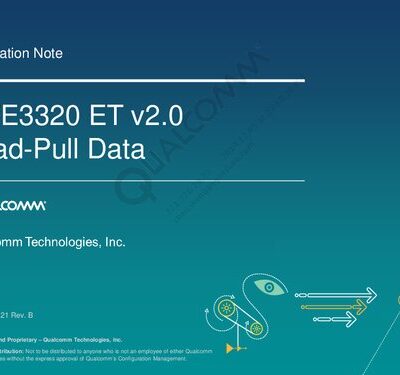 خرید و دانلود نسخه کامل کتاب QFE3320 ET v2.0 Load-Pull Data