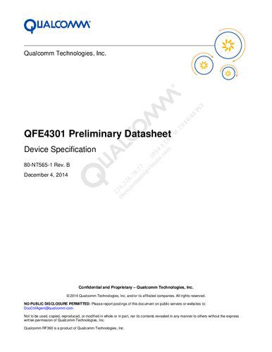 خرید و دانلود نسخه کامل کتاب QFE4301 Preliminary Datasheet_69067ab8bdb8d.jpeg خرید و دانلود نسخه کامل کتاب QFE4301 Preliminary Datasheet