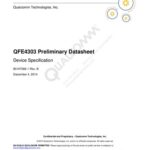 خرید و دانلود نسخه کامل کتاب QFE4303 Preliminary Datasheet