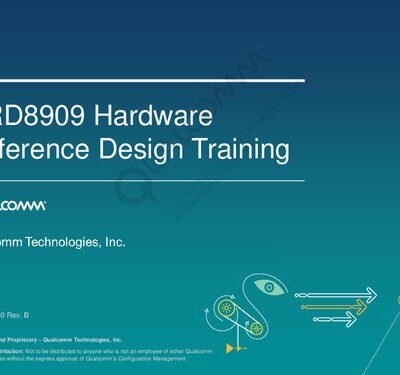 خرید و دانلود نسخه کامل کتاب QRD8909 Hardware Reference Design Training