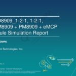 خرید و دانلود نسخه کامل کتاب QRD8909_1-2-1, 1-2-1, MSM8909 + PM8909 + eMCP Module Simulation Report