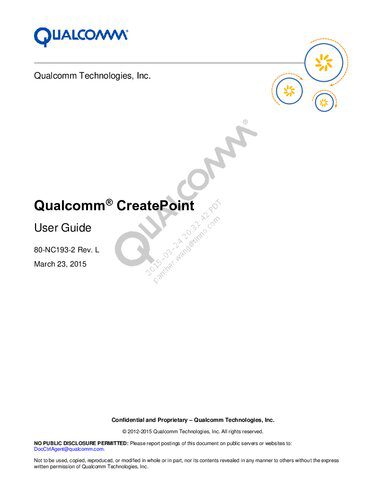 خرید و دانلود نسخه کامل کتاب Qualcomm® CreatePoint user Guide_69067356a425d.jpeg خرید و دانلود نسخه کامل کتاب Qualcomm® CreatePoint user Guide