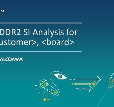 خرید و دانلود نسخه کامل کتاب Qualcomm LPDDR2 SI Analysis