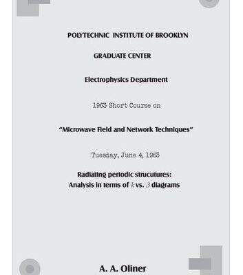 خرید و دانلود نسخه کامل کتاب Radiating periodic strucutures: Analysis in terms of k vs. b diagrams