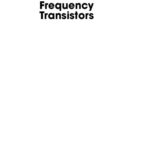 خرید و دانلود نسخه کامل کتاب Radio Frequency Transistors. Principles and Practical Applications