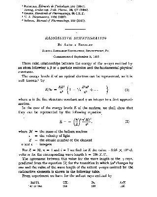 خرید و دانلود نسخه کامل کتاب Radioactive Disintegration