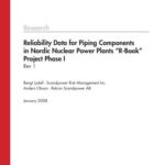 خرید و دانلود نسخه کامل کتاب Reliability Data for Piping Components in Nordic Nuclear Power Plants R-Book Project Phase I