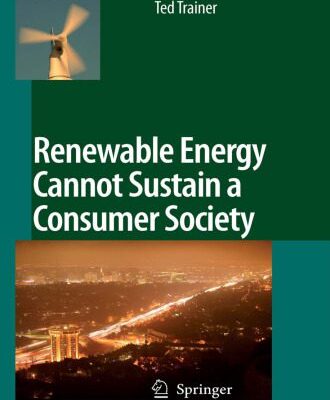 خرید و دانلود نسخه کامل کتاب Renewable Energy Cannot Sustain a Consumer Society