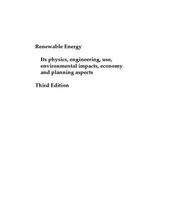 خرید و دانلود نسخه کامل کتاب Renewable Energy