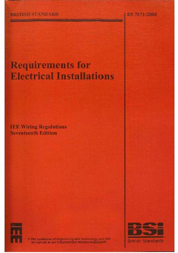 خرید و دانلود نسخه کامل کتاب Requirements for Electrical Installations: IEE Wiring Regulations Sixteenth Edition–BS 7671:2001 Incorporating Amendments No 1: and No 2:_690974c34aac7.jpeg خرید و دانلود نسخه کامل کتاب Requirements for Electrical Installations: IEE Wiring Regulations Sixteenth Edition–BS 7671:2001 Incorporating Amendments No 1: and No 2:
