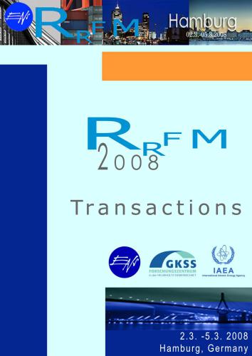 خرید و دانلود نسخه کامل کتاب Research Reactor Fuel Management 12 (RRFM 2008)