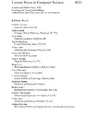 خرید و دانلود نسخه کامل کتاب Robot Vision: Second International Workshop, RobVis 2008, Auckland, New Zealand, February 18-20, 2008. Proceedings