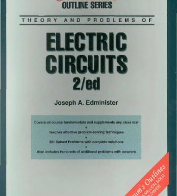 خرید و دانلود نسخه کامل کتاب Schaum’s Outline of Electric Circuits