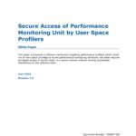 خرید و دانلود نسخه کامل کتاب Secure Access of Performance Monitoring Unit by User Space Profilers: White Paper
