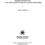 خرید و دانلود نسخه کامل کتاب Shaping electronic news : genre perspectives on interaction design