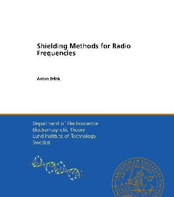 خرید و دانلود نسخه کامل کتاب Shielding methods for radio frequencies