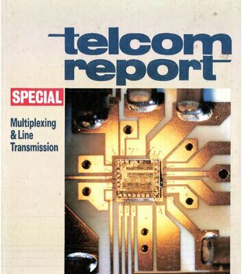 خرید و دانلود نسخه کامل کتاب SIEMENS telcom report SPECIAL 1987/12 Multiplexing and Line Transmission