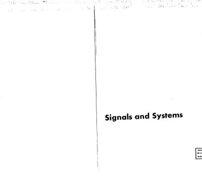 خرید و دانلود نسخه کامل کتاب Signals and Systems
