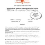 خرید و دانلود نسخه کامل کتاب Simulation and Synthesis Techniques for Asynchronous FIFO Design with Asynchronous Pointer Comparisons