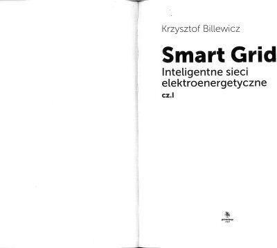 خرید و دانلود نسخه کامل کتاب Smart Grids. Inteligentne sieci elektroenergetyczne 1