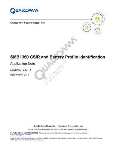 خرید و دانلود نسخه کامل کتاب SMB1360 CSIR and Battery Profile Identification. Application Note_69068e4c0cfed.jpeg خرید و دانلود نسخه کامل کتاب SMB1360 CSIR and Battery Profile Identification. Application Note