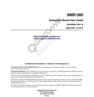 خرید و دانلود نسخه کامل کتاب SMB1360 Evaluation Board User Guide