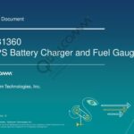 خرید و دانلود نسخه کامل کتاب SMB1360 SMPS Battery Charger and Fuel Gauge