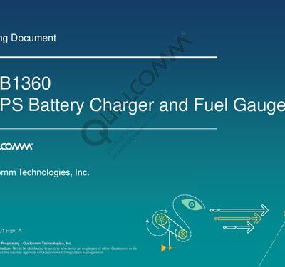خرید و دانلود نسخه کامل کتاب SMB1360 SMPS Battery Charger and Fuel Gauge