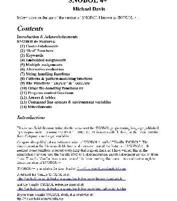 خرید و دانلود نسخه کامل کتاب Snobol4+