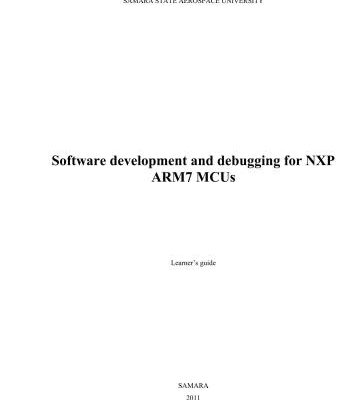خرید و دانلود نسخه کامل کتاب Software development and debugging for NXP ARM7 MCUs