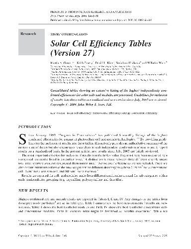 خرید و دانلود نسخه کامل کتاب Solar Cell Efficiency Tables_6921eff2d44b3.jpeg خرید و دانلود نسخه کامل کتاب Solar Cell Efficiency Tables