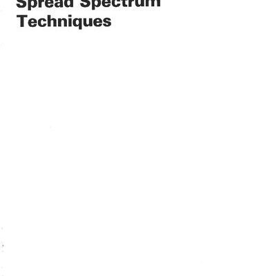 خرید و دانلود نسخه کامل کتاب Spread Spectrum Techniques