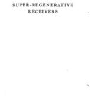 خرید و دانلود نسخه کامل کتاب Super – Regenerative Receivers
