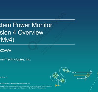 خرید و دانلود نسخه کامل کتاب System Power Monitor Version 4 Overview (SPMv4)