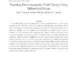 خرید و دانلود نسخه کامل کتاب Teaching Electromagnetic Field Theory Using Differential Forms (IEEE Trans. Educ.)