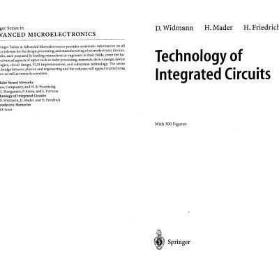 خرید و دانلود نسخه کامل کتاب Technology of Integrated Circuits
